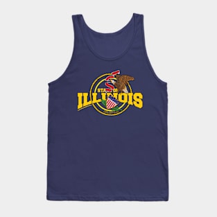 Illinois State USA Tank Top